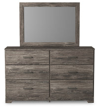 Load image into Gallery viewer, Ralinksi Twin Panel Bed with Mirrored Dresser and Chest
