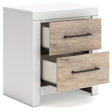 Load image into Gallery viewer, Charbitt Twin Panel Bed with Mirrored Dresser, Chest and 2 Nightstands
